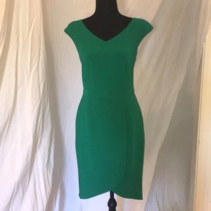 Green dress by The Limited